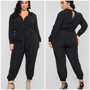 Fashion Nova Black Jumpsuit